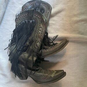 Fringe Cowboy boots